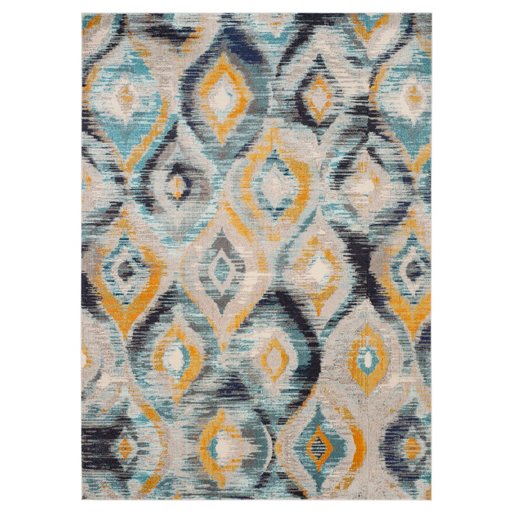 Monaco Rug - Blue/Multi - (8'x11') - Safavieh