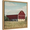 Amanti Art Blissful Country VI Crop (Barn) by Elizabeth Urquhart Canvas Wall Art Print Framed 16-in. x 16-in. - 2 of 4