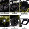 12V Kids Ride On Tundra Style Electric Car, Remote Control, MP3, LED Lights, Double Doors, Safety Belt - 3 of 4