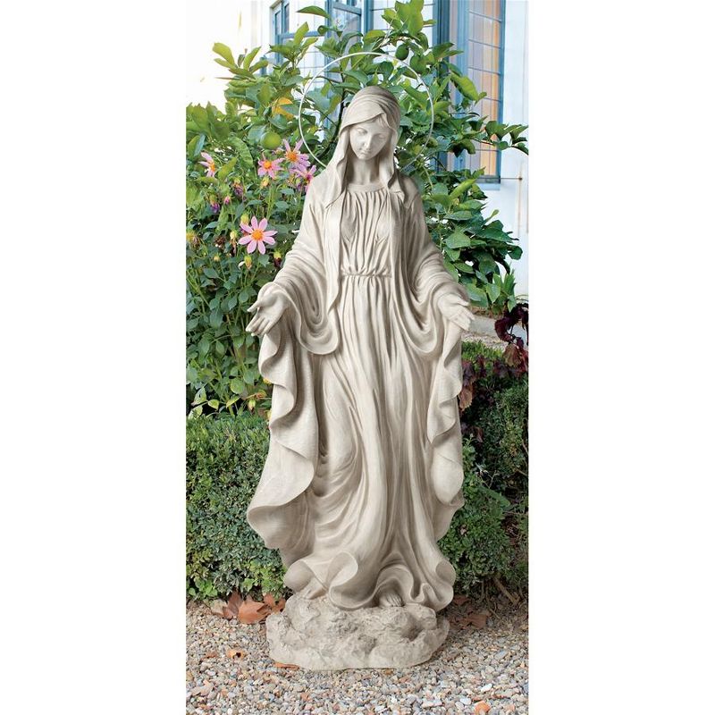 Design Toscano The Blessed Virgin Mary Heavens Light Statue - Off-White, 2 of 3