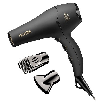 andis Pro Dry Professional Styling Hair Dryer - Black - 1875W