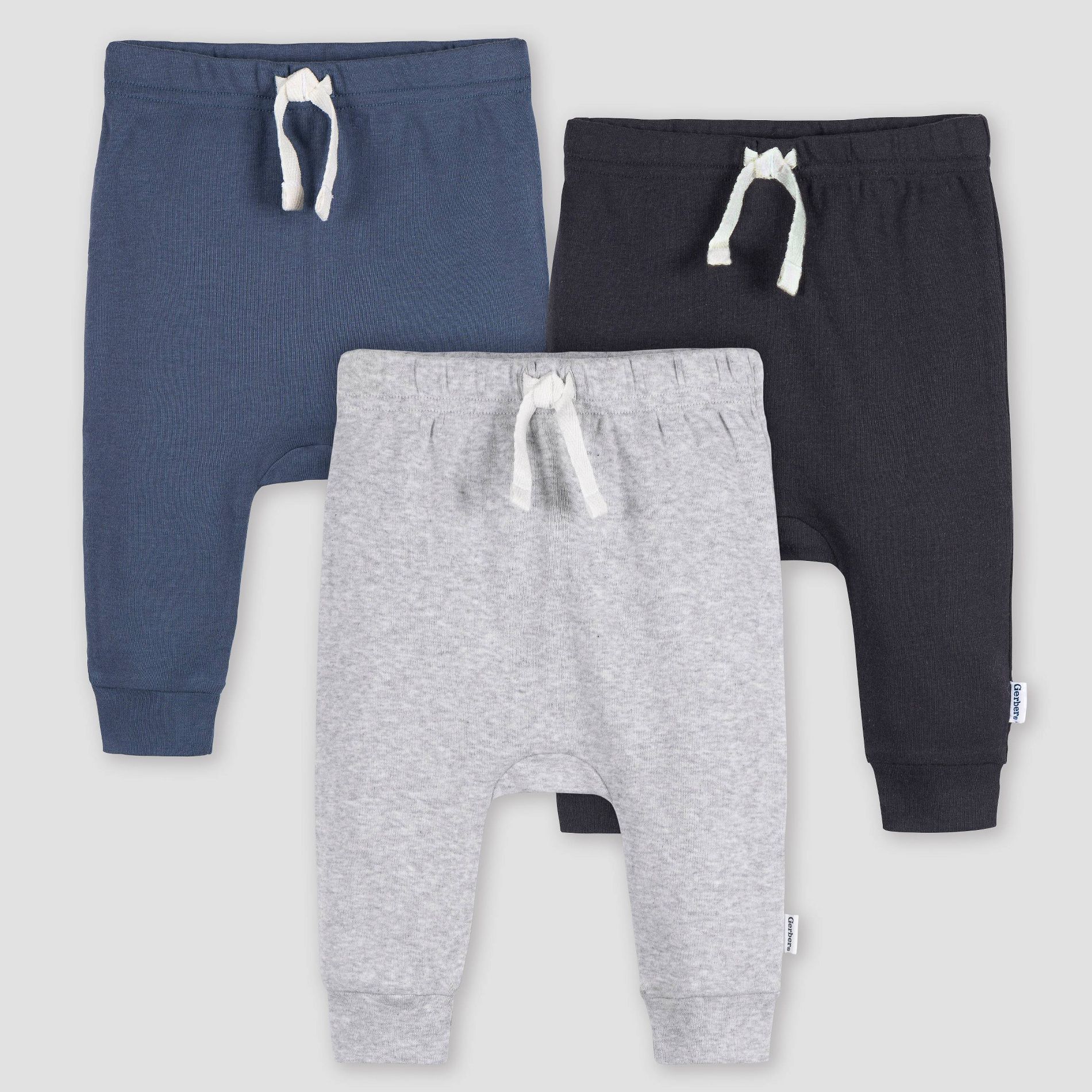 Gerber Baby 3pk Jogger Pants