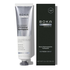 Boka Whitening- Fluoride Free- Nano Hydroxyapatite Toothpaste - 3.4oz - 1 of 4