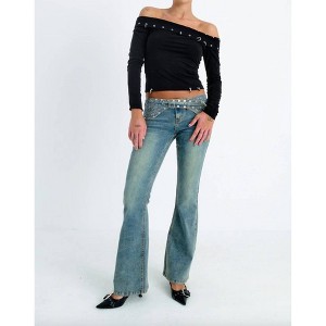 Women's Charlotte Bootcut Jean - The Ragged Priest - 1 of 4