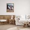 Stupell Industries Cowgirl on White Stallion Black Framed Floater Canvas Wall Art - 2 of 4
