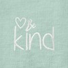 Dalix Be Kind Embroidered Cotton Relaxed Fit Short Sleeve Crewneck Tee Shirt Women - 4 of 4