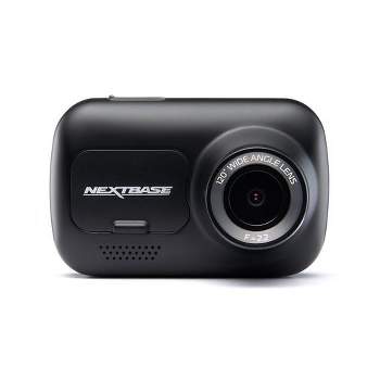 Nextbase 122 Dash Cam 2" HD Wireless Compact Car Dashboard Camera, Intellegent Parking Mode, Loop Recording, Black