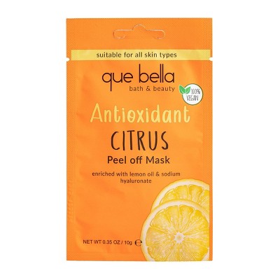Que Bella Antioxidant Citrus Peel Off Mask - 0.35oz