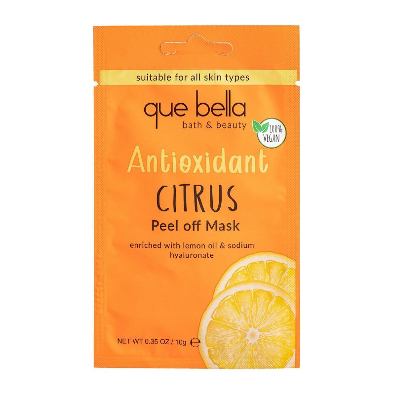 Que Bella Antioxidant Citrus Peel Off Mask - 0.35oz, 1 of 9
