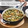 KitchenAid 5qt Hard Anodized Ceramic Nonstick Saute Pan with Lid Matte Black: Cookware, Gas & Electric Compatible - 4 of 4