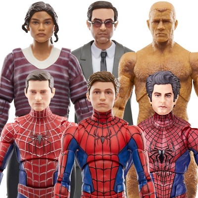 Spider-Man: No Way Home Marvel Legends 6-Inch Action Figures Case of 6