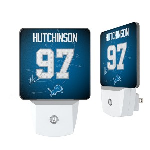 NFL Detroit Lions Players Game Tactic Night Light 2-Pack - 1 of 4