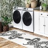 Living Room Rug Washable Modern Snake Gothic Area Rug Stain Resistant Easy Cleaning Carpet Non Slip Low Pile Area Rug - 2 of 4