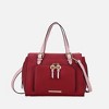 MKF Collection Elise Vegan Leather Color-block Women’s Satchel Bag by Mia K - 2 of 4