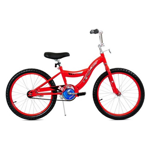 eb Monarch Vorming Tracer Logan 20 In Hi-ten Steel Framed Freestyle Bmx Style Beginners Bike  For Child Or Adult Riders 4.5 Feet To 5 Feet 6 Inches Tall, Red : Target