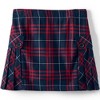 Lands' End School Uniform Kids Slim Side Pleat Plaid Skort Above Knee - 2 of 3