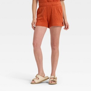 Women's Leisure Studio Pull-On Shorts - Universal Thread™ - 1 of 3