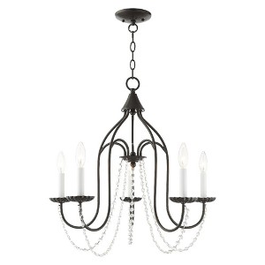 Livex Lighting Alessia 5 - Light Chandelier in  English Bronze - 1 of 4