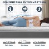 Itopfox Japanese Futon Floor Mattress, High Density Comfortable Foam, Thicken Foldable Mattress Tatami Mat Sleeping Pad, Ideal for Comfort & Support - 4 of 4