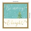 Amanti Art Be Merry and Bright Christmas Tree by Veronique Charron Canvas Wall Art Print Framed 16 x 16-in. - 4 of 4