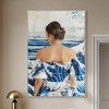 Art Remedy Great Wave Dress Fashion and Glam Wall Art Framed - 2 of 4