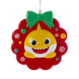 Kurt Adler Resin Ornament for Christmas Tree, Baby Shark Ollie - 1 of 1