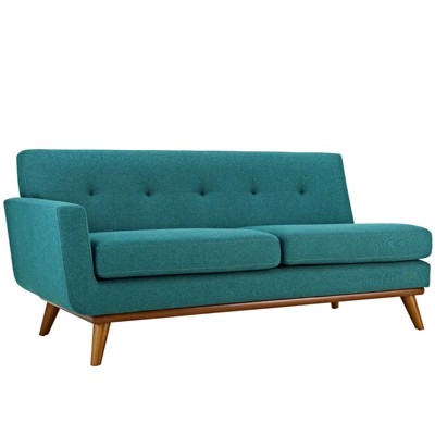 Engage RightArm Upholstered Loveseat Teal - Modway