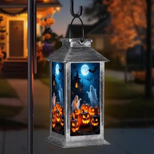 Halloween Decorations Outdoor Halloween Hanging Decorations Solar Lantern - 1 of 3