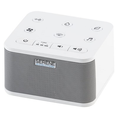 Image of Serene Evolution 30 Sound Portable Noise Machine, White