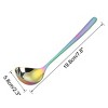 Unique Bargains Durable Stainless Steel Restaurant Kitchen Soup Ladle Spoon 7.8 Inch - 2 of 4