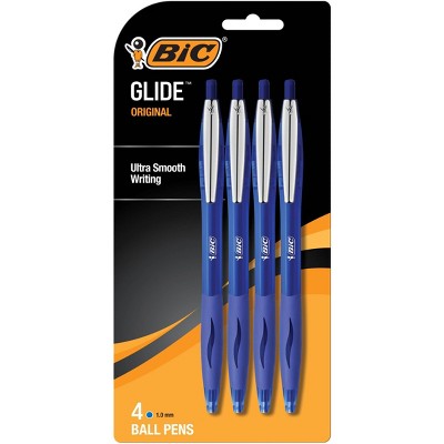 thumbnail image 2 of BIC Clic Stic Retractable Ballpoint Pens, Medium Point 1.0mm, Black Ink, 12-Count (CSM11BLK) 2 of 4