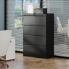 Gulches 4-Drawer Lateral File Cabinet with Lock - Tall Heavy-Duty Steel Filing Cabinet (52.3"H) for Letter/Legal/A4/F4,Quiet Full-Extension Slides - 4 of 4