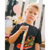 Deux par Deux Boy Organic Cotton Graphic Tee Black and Red Shoe - 8 Years - 2 of 4