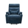 Electric Power Lift Recliner Chair Sofa with Massage and Heat for Elderly, 3 Positions, 2 Side Pockets and Cup Holders, USB Ports - 4 of 4