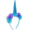 Wrapables Unicorn Headband, Cosplay Costume Party Headwear for Women and Kids - 3 of 4