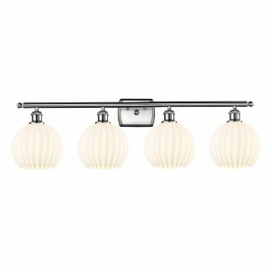 White Venetian - 4 Light Bath Vanity In Modern Style-11 Inches Tall and 38 Inches Wide - 1 of 1