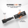 VEVOR Lug Nut Impact Socket Set, 1/2 inch Drive Metric and SAE 6-Point Flip Socket Set, 4 Total Lug Nut Sizes, CR-MO Steel Wheel Socket Set Black - 3 of 4
