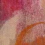 magenta and coral floral