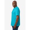 KingSize Men's Big & Tall No Sweat Crewneck Tee - 4 of 4
