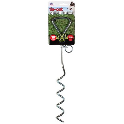 Prevue Pet Products Heavy-Duty 18" Spiral Tie-Out Stake