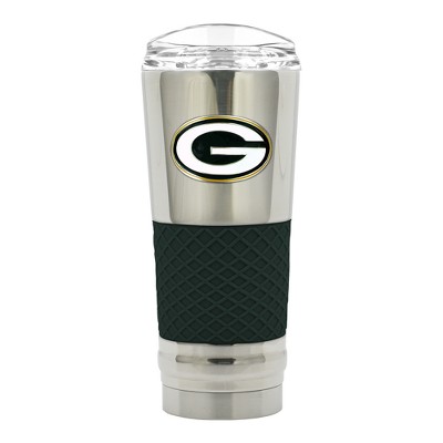NFL Green Bay Packers 24oz Draft Tumbler with Chrome Finish