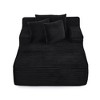 GDFStudio Kitto Corduroy and Compression Sponge 65"D Chaise Lounge - 2 of 4