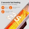 Electric Patio Heater Wall Mounted With Timer & Remote Control - 3 of 4