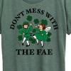 Women's - Instant Message - Don't Mess With The Fae Short Sleeve Graphic T-Shirt - 2 of 4