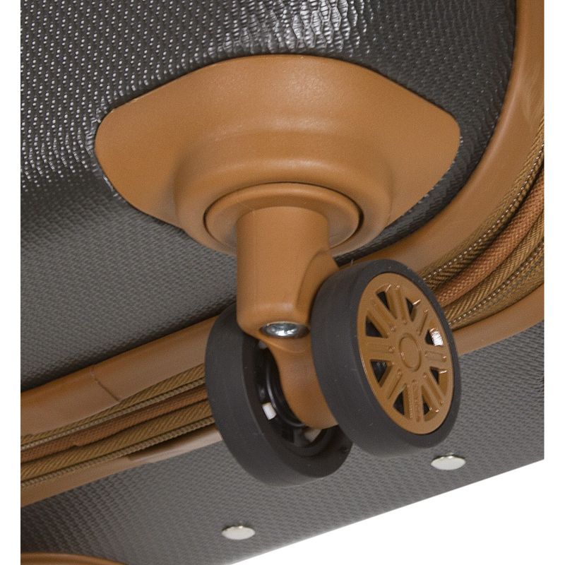 Dejuno Legion 3-PC Hardside Spinner TSA Combination Lock Luggage Set, 5 of 8