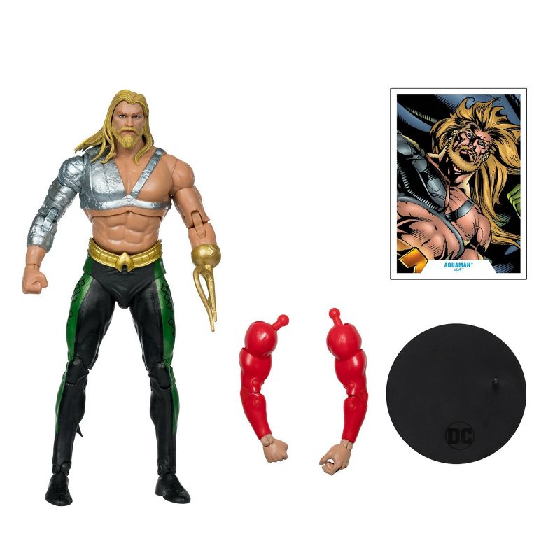 McFarlane Toys DC Multiverse Aquaman JLA 7&#34; Action Figure, 1 of 13