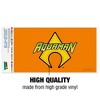 Aquaman Logo Automotive Bumper Sticker - 3 of 4