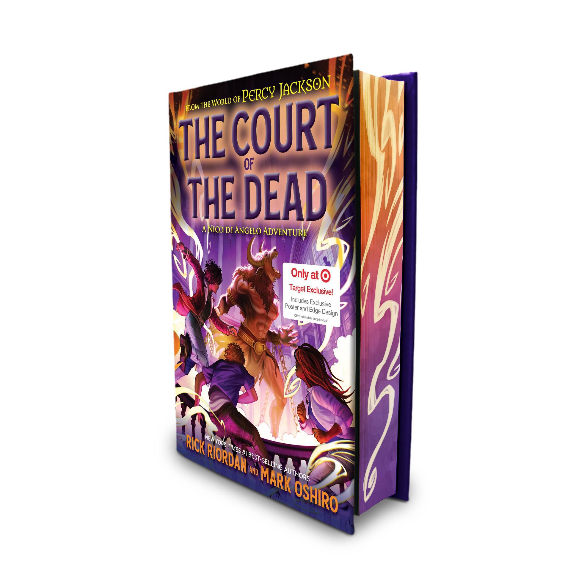 Court of the Dead: From the World of Percy Jackson - Target Exclusive Edition - by Rick Riordan (Hardcover)