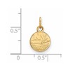 Black Bow Jewelry 10k Yellow Gold New York Islanders NHL Extra Small Pendant - 2 of 3