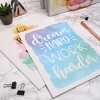 Paper Junkie 12 Pack 2 Pocket Folders with Inspirational Quotes, Letter Size Cute Decorative Folders for School, Watercolor Designs - 3 of 4